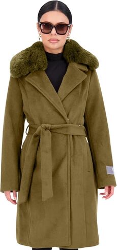Vince Camuto Double-Breasted Wool Blend Womens Jacket, Winter Coats for Women in Saudi Arabia
