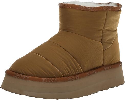 حذاء نسائي من LUXE Heritage X Platfoam Quilt ذهبي أنيق in Kuwait