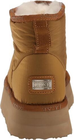 حذاء نسائي من LUXE Heritage X Platfoam Quilt ذهبي أنيق in Kuwait