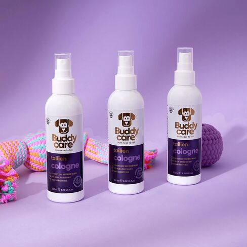 كولونيا للكلاب - الكرز الأسود - 200 مل - كولونيا للكلاب برائحة الفواكه والجريئة - تنعش بين غسلات الكلاب in Saudi Arabia