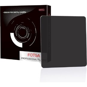ND8 4x4''/100 x 100mm Square ND Filters Optical Glass Matte Box Filter 3 Stops Double Side MRC Coating for 4x4 Matte Box Cokin Z Hitech Lee Lens Filter Trays Holder