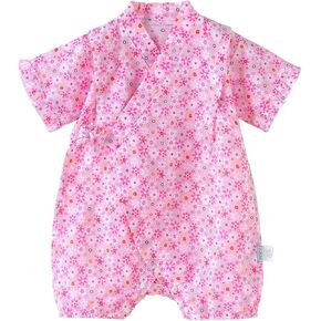 PAUBOLI Baby Romper Kimono Robe Cotton Japanese Pajamas