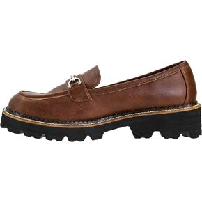 Corkys Footwear Womens Brownie Points 1.75" Chunky Heeled Loafer