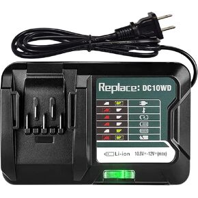 WeideBATT® DC10WD Charger for Makita Battery 10.8V 12V DC10WD DC10SB DC10WC DF031D BL1015 BL1016 BL1021B BL1041B BL1040B BL1020B
