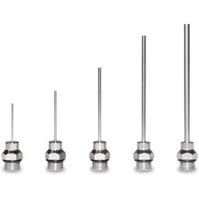 FIRSTINFO A1856M 5-Piece Mini Tip Nozzle Set for FIRSTINFO 2-Way Air Duster Blow Gun