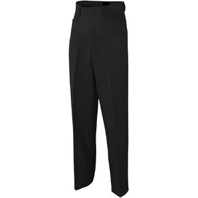 Smitty | BKS-288 | Women's 4-Way Stretch Black Flat Front Official's Pants | Slash Pockets | Basketball Wrestling | Referee's Choice (8)