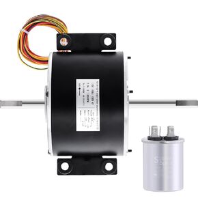 محرك مكيف الهواء RV مع مكثف يناسب محرك مروحة Coleman Mach AC، 1/3 HP، 115V، 1675 دورة في الدقيقة، متوافق مع Fasco D1092 رقم المنتج 7855MVA-A11U
