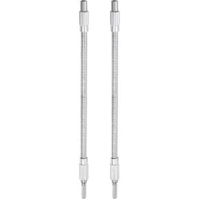 uxcell 2pcs 1/4" Hex Shank Flexible Extension Bit Shaft 200mm Soft Screwdriver Bits