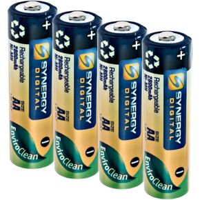 Synergy Digital Camera Battery, Compatible with Fujifilm instax Mini 8 Digital Camera, (Ni-MH, 1.25V, 2800 mAh) AA Rechargeable Ultra Hi-Capacity Battery Battery
