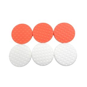 CCS Smart Pads Dual Action 6.5 inch Foam Pad Cut and Polish Combo (3-White, 3-Orange, 6.5 inch) | Perform 2-Step Compounding/Polishing Automotive Paint Correction Detail with Ease!