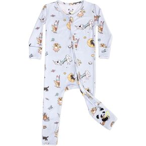 Bellabu Bear Convertible Footies for Baby Boys & Baby Girls, Family Matching Pajamas, Rayon from Bamboo