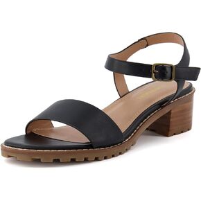 CUSHIONAIRE Flynn one band block heel sandal +Memory Foam, Wide Widths Available in Kuwait