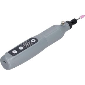 Mini Electric Grinder Drill, Gray Drill Grinder Tool 5 Level Speed 202 Adjustable for Engraving Cleaning, Polishing, Painting, Cutting, Polishing