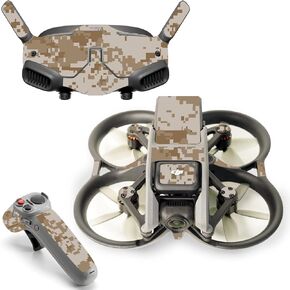 MightySkins Skin Compatible with DJI Avata - Desert Camo | Protective, Durable, and Unique Vinyl Decal wrap Cover | Easy to Apply, Remove, and Change Styles | Made in The USA