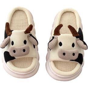 Cartoon cow slippers Indoor Outdoor Slippers