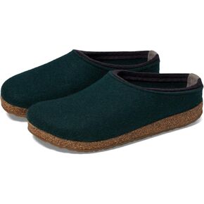 Haflinger Unisex Kris Clog, Blue, 15 US Men