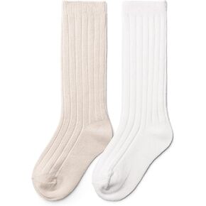 goumikids 2pk Toddler Kids Organic Cotton Knee-High Socks