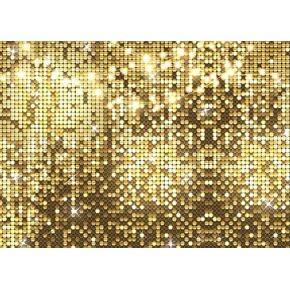 LYCGS 7X5ft Gold Flash Backdrop Happy Birthday Backdrop Golden Flash Square Light String Photography Background Girls Women 16th 18th 20th 21st 30th 40th 50th Birthday Party Decorations X-200