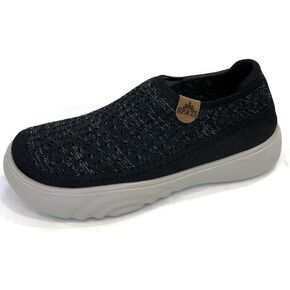 Women's Comfortable Mesh Breathable Slip-On Shoes Sneakers, Lightweight, Anti-Slip Thick Sole Flat Shoes for Travel & Walking, Casual Loafers for Spring, Summer, and Autumn