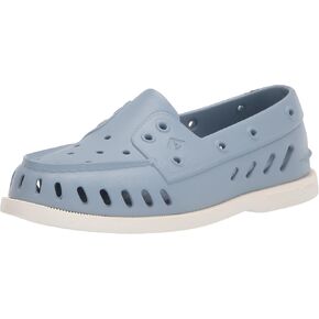 Sperry Womens Float Cozy Cut-Outs Slip On Flats Casual - Blue