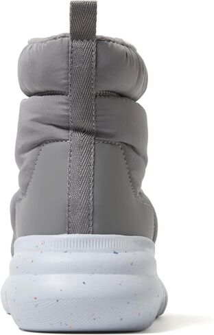 Dearfoams Women's Texoma Regrind Slip-in Boot-Comfortable, Puffy Nylon, Fleece Lining, Energy Return Mid Calf in Kuwait
