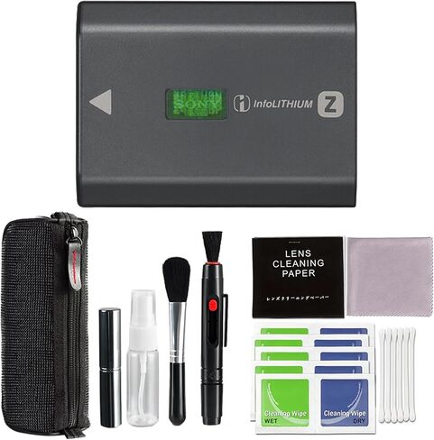 Sony NPFZ100 Z-Series Rechargeable Battery Camera (2 Pack) with Pixel Cleaning Kit in Kuwait