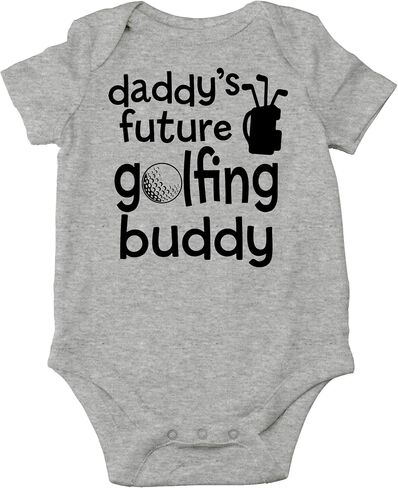 CBTwear Daddy’s Future Golfing Buddy Baby Bodysuit Adorable Boy Romper Clothing Cute Newborn Clothes in Saudi Arabia