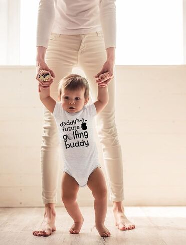 CBTwear Daddy’s Future Golfing Buddy Baby Bodysuit Adorable Boy Romper Clothing Cute Newborn Clothes in Saudi Arabia