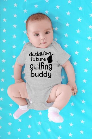 CBTwear Daddy’s Future Golfing Buddy Baby Bodysuit Adorable Boy Romper Clothing Cute Newborn Clothes in Saudi Arabia