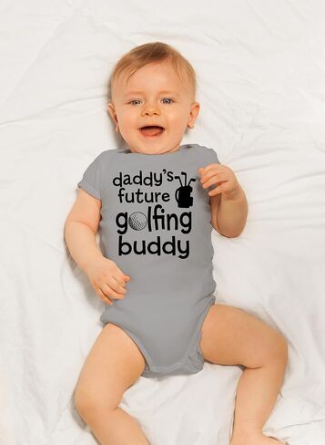 CBTwear Daddy’s Future Golfing Buddy Baby Bodysuit Adorable Boy Romper Clothing Cute Newborn Clothes in Saudi Arabia
