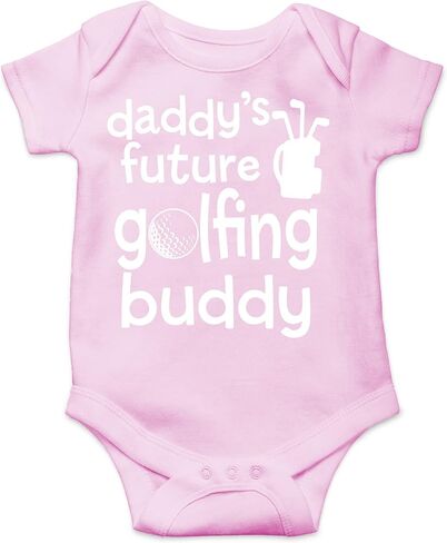 CBTwear Daddy’s Future Golfing Buddy Baby Bodysuit Adorable Boy Romper Clothing Cute Newborn Clothes in Saudi Arabia