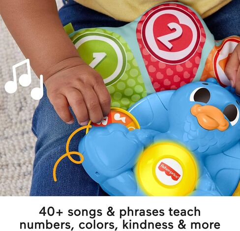 Fisher-Price Linkimals Learning Toy for Babies and Toddlers with Interactive Lights & Music, Counting & Colors Peacock UK English Version​ in Saudi Arabia