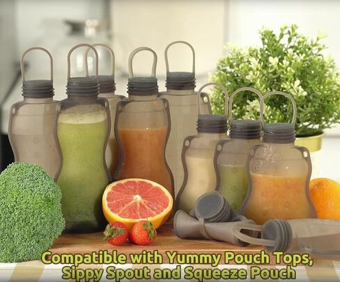 مجموعة أكياس تخزين حليب الثدي من السيليكون من هاكا (8.8 أونصة و4.4 أونصة) - حقيبة فريزر قابلة لإعادة الاستخدام للأمهات المرضعات - حقيبة طعام الأطفال اللذيذة - حقيبة مضخة الثدي - خالية من مادة BPA - مضادة للتسرب - 10 قطع in Kuwait