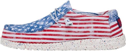 Hey Dude Wally Patriotic - Off White Patriotic in Saudi Arabia