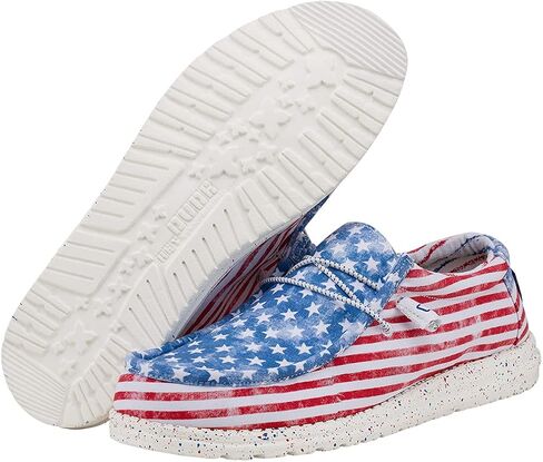 Hey Dude Wally Patriotic - Off White Patriotic in Saudi Arabia