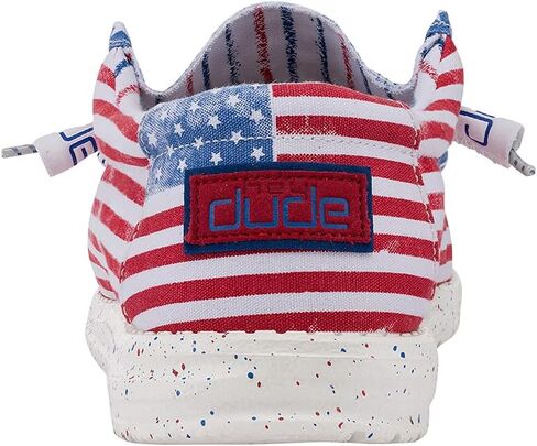 Hey Dude Wally Patriotic - Off White Patriotic in Saudi Arabia