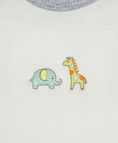 Little Me Baby Gender Neutral 3-Pack 100% Cotton Scratch Free Tag Bodysuits in Kuwait