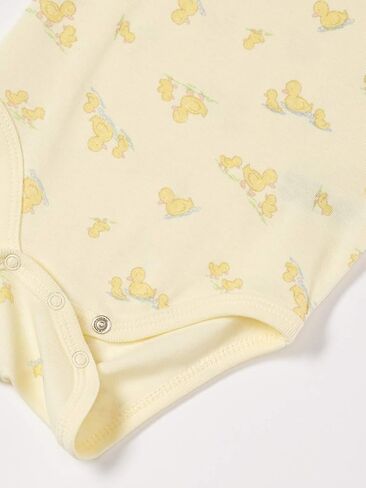 Little Me Baby Gender Neutral 3-Pack 100% Cotton Scratch Free Tag Bodysuits in Kuwait