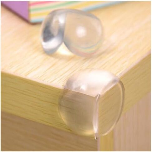 Veewon 16pcs Table Corner Protectors Thick Table Furniture Edge Protectors Corner Guard & Edge Safety Bumpers Clear, Medium in Saudi Arabia