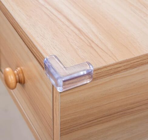 Veewon 16pcs Table Corner Protectors Thick Table Furniture Edge Protectors Corner Guard & Edge Safety Bumpers Clear, Medium in Saudi Arabia