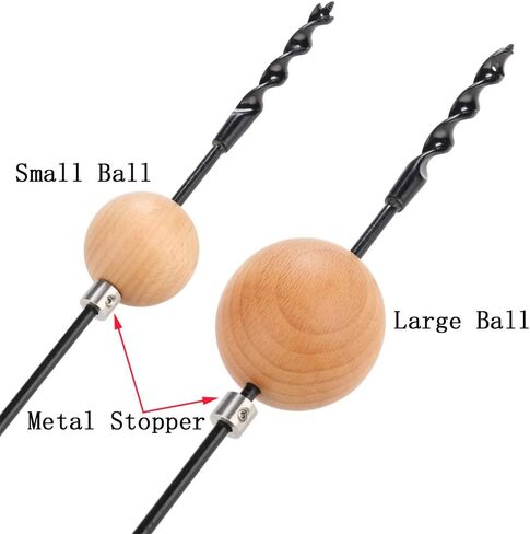 Flex Shank Installer Drill Bit Guide Tools/Cable Bit Bumper Balls for 1/4" Shank/in-Wall Drill Guide Kit 1-3/4" & 2-5/16" - S/4+Tool in Saudi Arabia