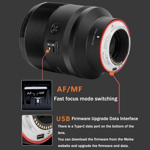 Meike 85mm F1.4 Full Frame Auto Focus STM Large Aperture Portrait Lens for Sony E-Mount Cameras in Kuwait