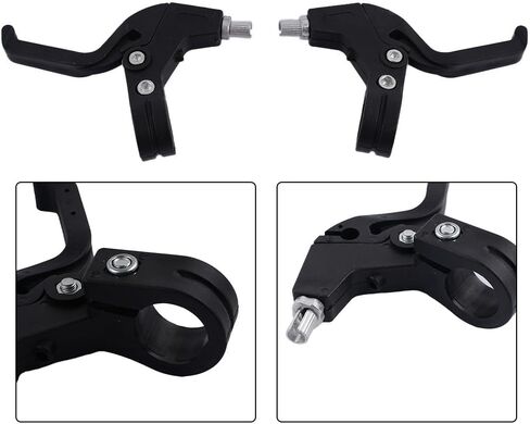 Bike Brake Levers,Children's Kids Brake Handle, Kids Bike Hand Brake Kit,Road Bike Spare Parts(Pink) in Kuwait