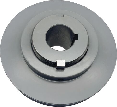 1VP44-58 الحزم المتغيرة للحزام على شكل V 4.15 بوصة OD، 5/8 بوصة، تجويف فردي، حديد الزهر، بكرة VP للحزام "3L""4L""5L""A""B" أو "5V" in Kuwait