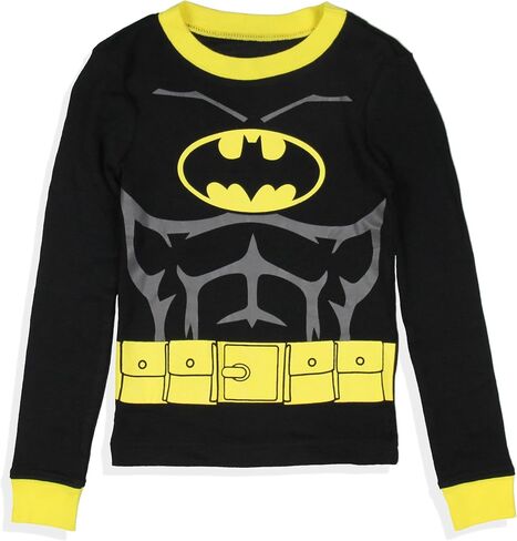 DC Comics Toddler Boys' Superhero Costume Tight Fit Multiple Styles Sleep Pajama Set Long Sleeves Pants in Saudi Arabia