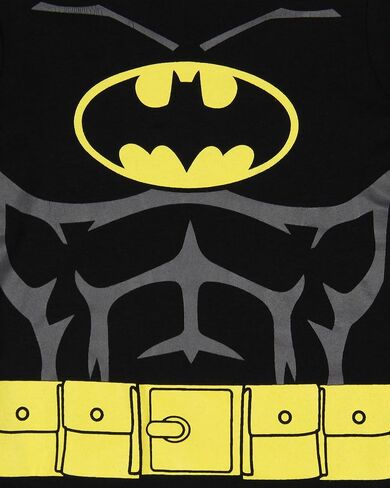 DC Comics Toddler Boys' Superhero Costume Tight Fit Multiple Styles Sleep Pajama Set Long Sleeves Pants in Saudi Arabia