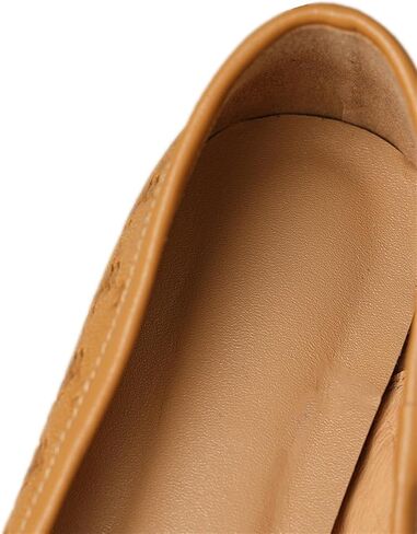 TinaCus Handmade Women's Genuine Leather Round Toe Slip On Flats with Bowtie in Saudi Arabia