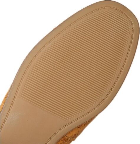 TinaCus Handmade Women's Genuine Leather Round Toe Slip On Flats with Bowtie in Saudi Arabia