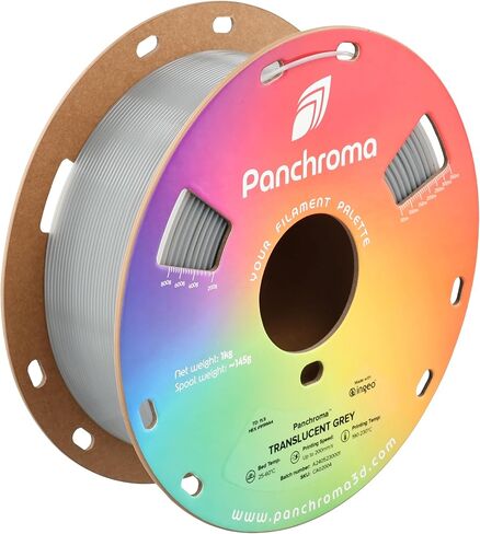 Polymaker Panchroma Translucent PLA Filament 1.75mm Cyan, 1.75 Translucent Cyan PLA 3D Printing Filament 1kg Spool - Panchroma High Translucency 1.75 PLA 3D Printer Filament in Kuwait