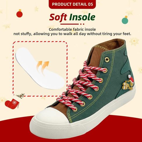 Canvas High Top Shoes for Women Men Fashion High Top Lace Up Sneakers Womens Mens Canvas Shoes Casual Tennis Walking Shoes Comfortable Breathable in Kuwait